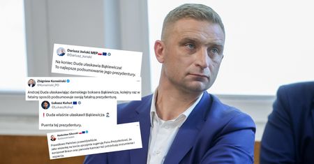 Duda ułaskawił Bąkiewicza. W sieci zawrzało. "Puenta prezydentury"