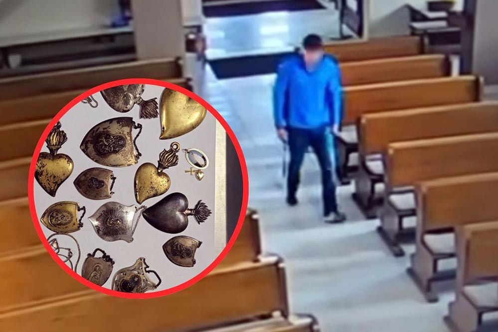 Poznań: Ukradł z kościoła kosztowności zostawione przez wiernych