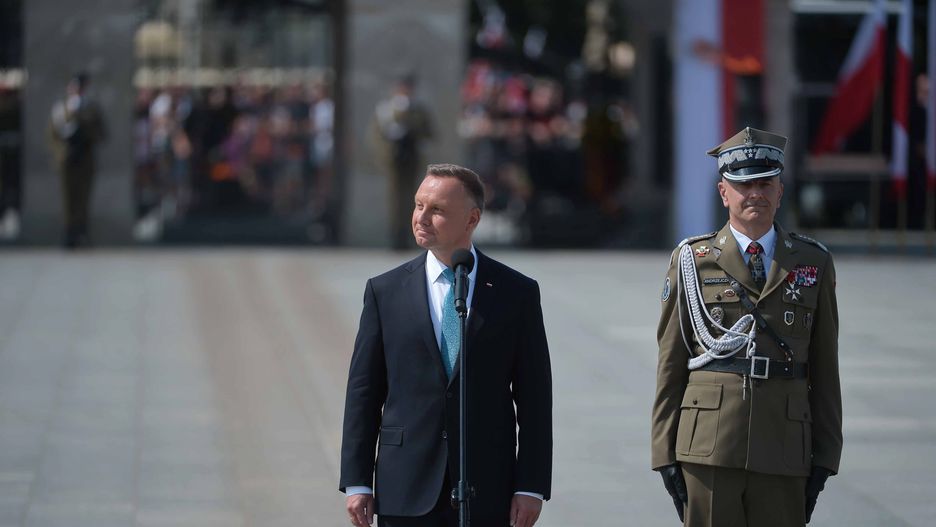 Andrzej Duda, Rajmund AndrzejczakMarcin Obaragn�, gr�b nieznanego �o�nierza, obchody, BINARY<(23) bytes>, BINARY<(23) bytes>, uroczysta odprawa wart