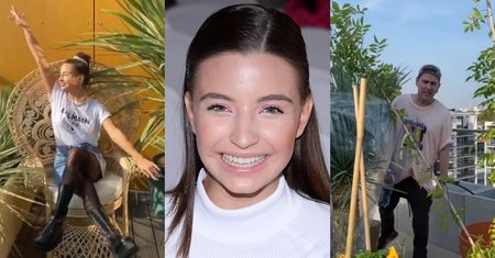 Nakręcona Julia Wieniawa urządza taras pod okiem Marcina Tyszki: "Ale będzie BALI!" (ZDJĘCIA)