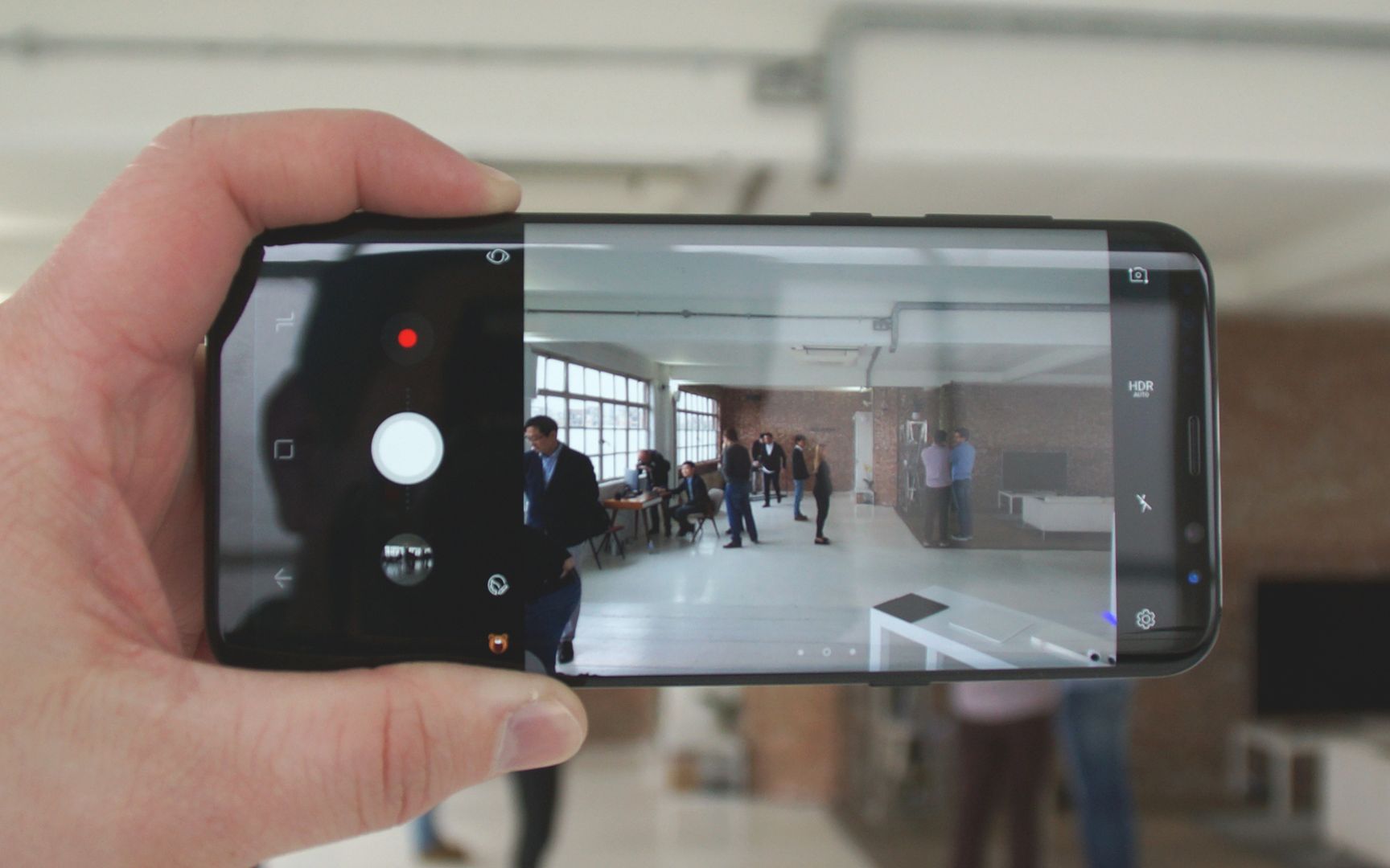 Samsung Galaxy S8 - interfejs aparatu