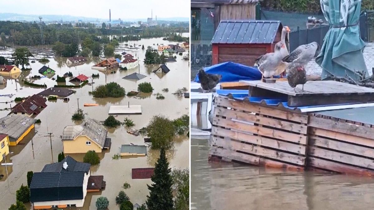 czechy, powodzie, powodzie w polsce Pękła tama przy granicy z Polską. Dramatyczna sytuacja w Ostrawie