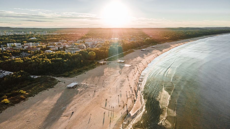 Świnoujście ma najdłuższą i najszerszą plażę w Polsce