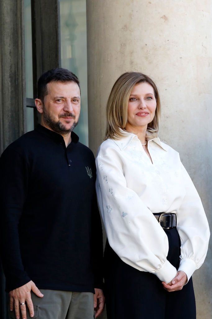 Volodymyr Zelensky i Olena Zelenska