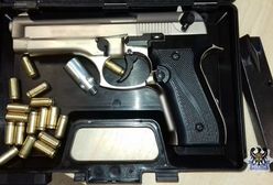 Zaatakował 17-latka bronią. Dla papierosa