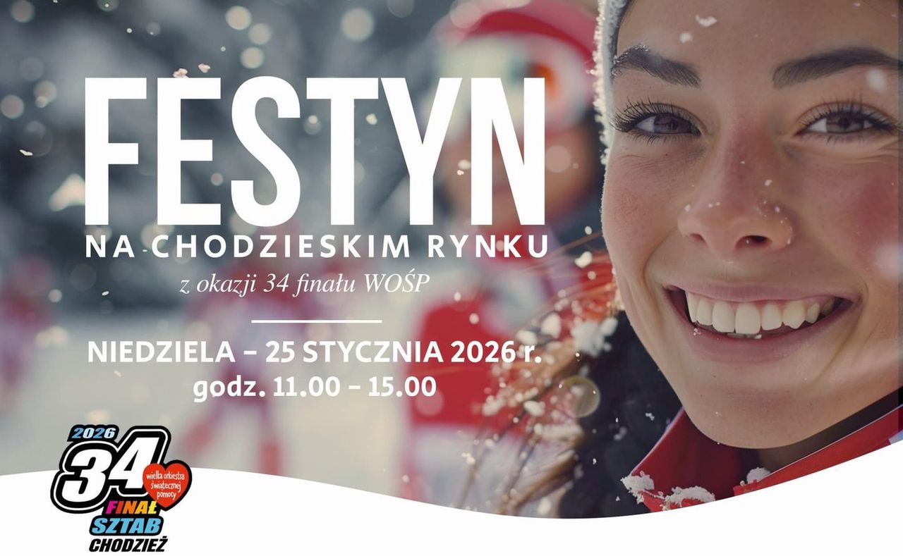 Chodzież: Zobacz co będzie się działo na WOŚP w Chodzieży