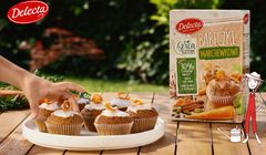 Jesienne babeczki Delecty promowane w telewizji i internecie