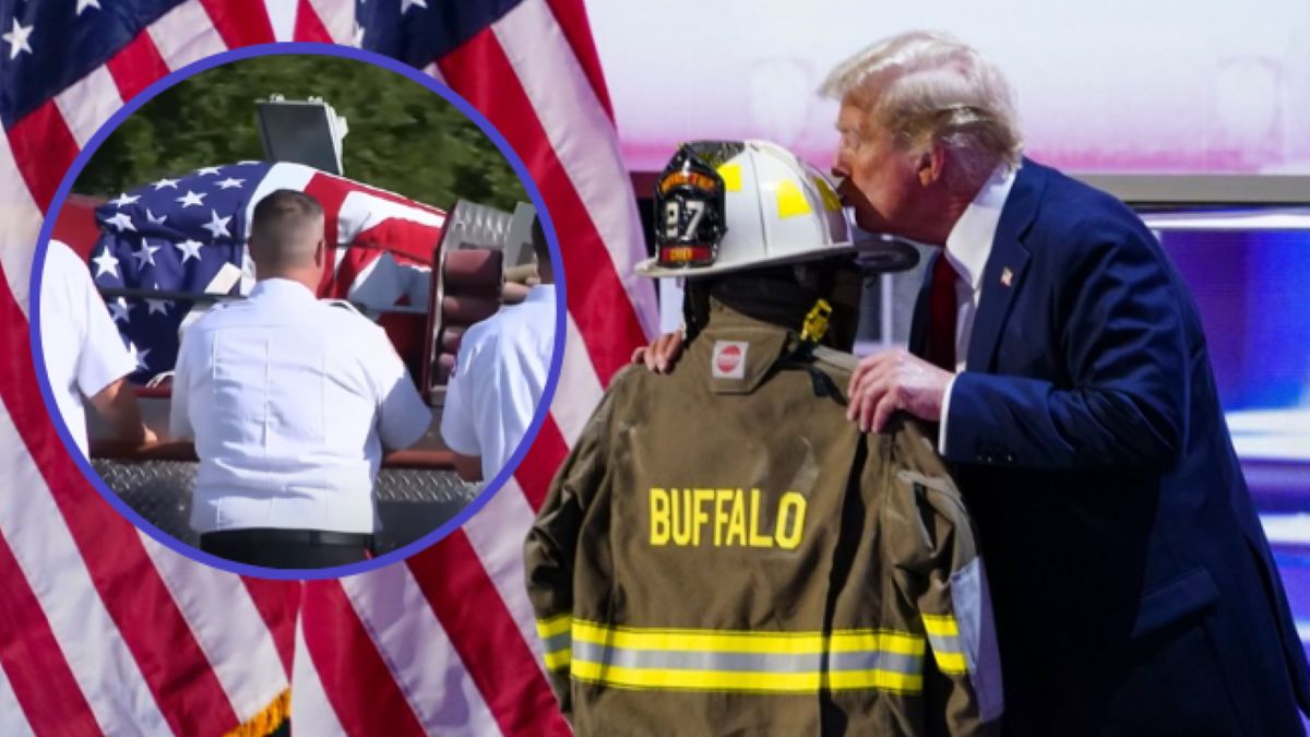 Poruszające pożegnanie amerykańskiego strażaka. Zginął w ataku na Donalda Trumpa.