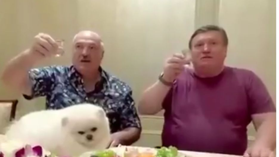 Zaskakujące nagranie Łukaszenki