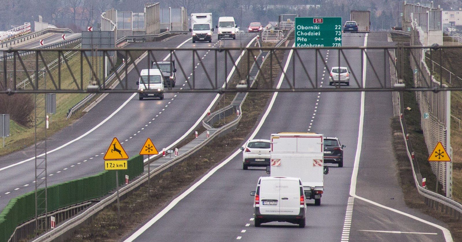 DROGA EKSPRESOWA S11 , WEZEL STARZYNY , EKSPRESOWKA , OBWODNICA POZNANIA