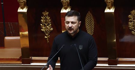 Zełenski przemówił we Francji. Wskazał kolejne cele Rosji