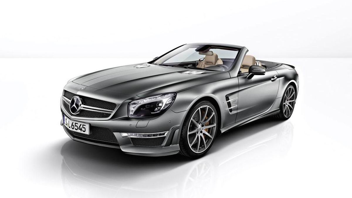Mercedesa SL 65 AMG 45. Anniversary Edition