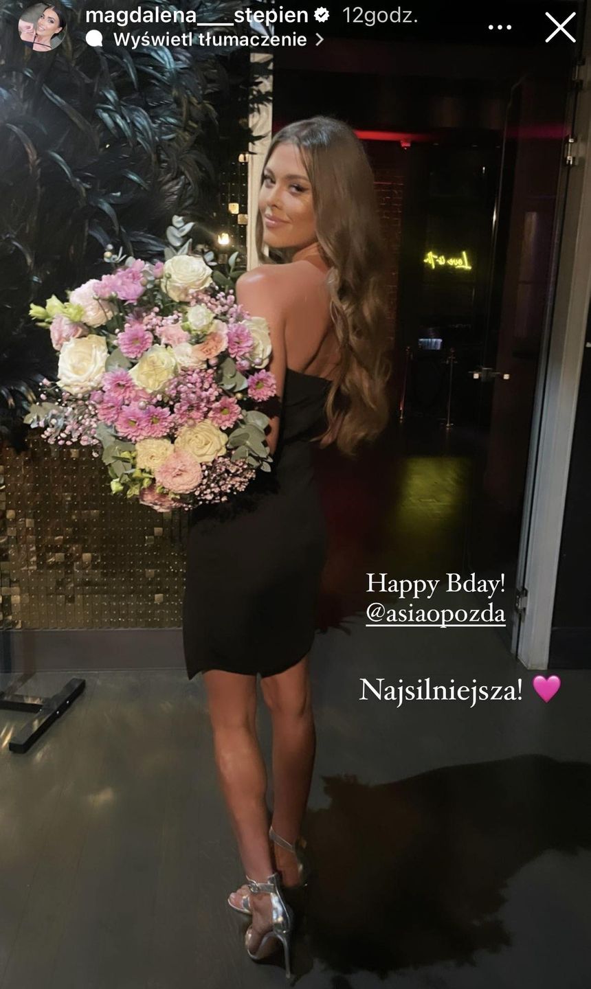 Tak wyglądała urodzinowa impreza Joanny Opozdy