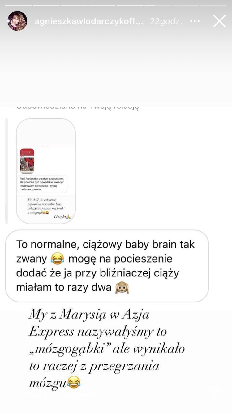 Instagram @agnieszkawlodarczykofficial