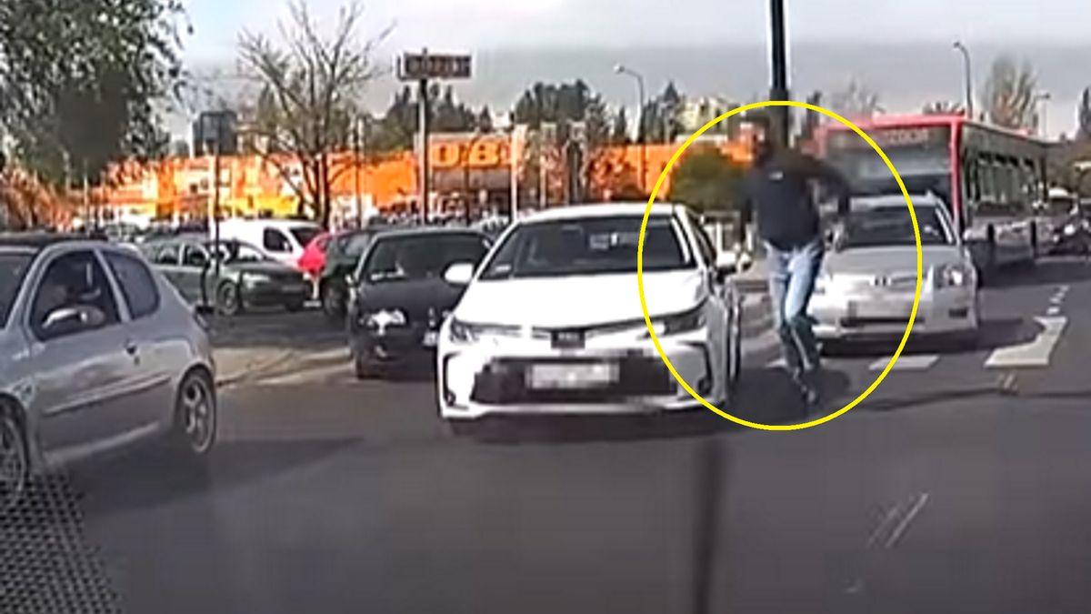 Kierowca taksówki wpadł w szał