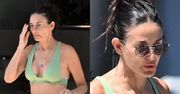 Demi Moore prezentuje IMPONUJĄCĄ FORMĘ w zielonym bikini podczas wakacji na jachcie w Grecji. Widać, że ma 60 lat? (ZDJĘCIA)