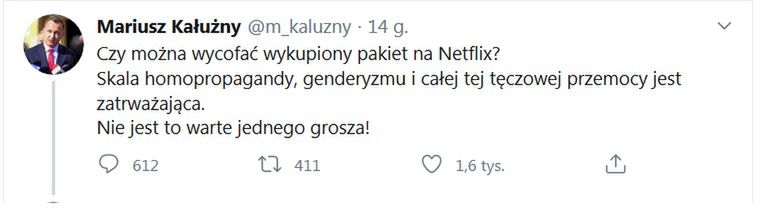 Filmy LGBT nie spodobały się posłowi. Podpowiadamy mu, jak usunąć konto na Netfliksie 2