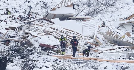 Norwegia. Osuwisko w Ask. Znaleziono ciało drugiej ofiary