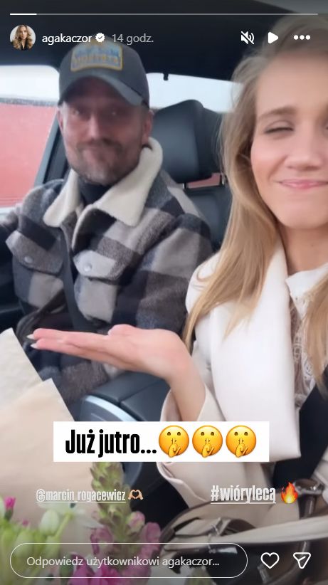 Agnieszka Kaczorowska, Marcin Rogacewicz