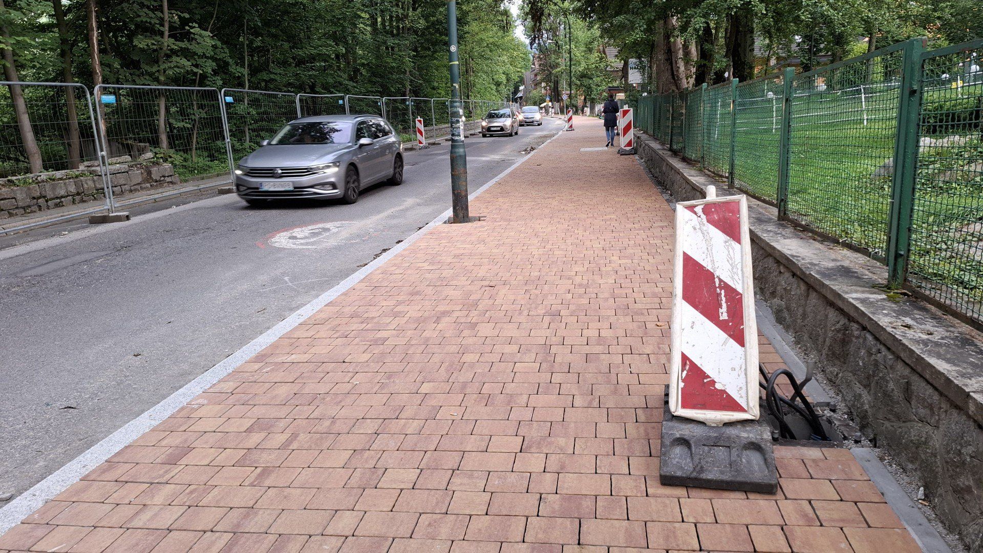 Remont ulicy Sienkiewicza w Zakopanem