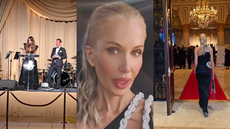 Aneta Glam relacjonuje imprezę u Donalda Trumpa