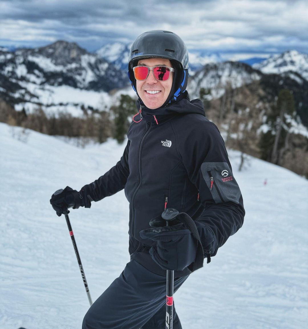 Maciej Kurzajewski w Alpach
