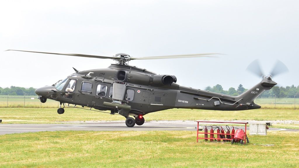 Otwarcie linii produkcyjnej AW149 w Polsce