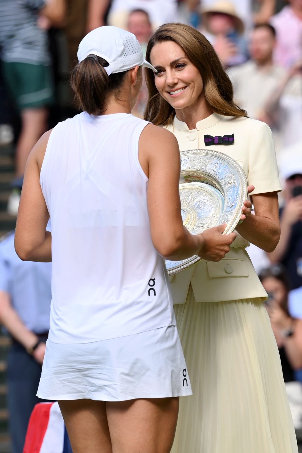 Kate Middleton i Iga Świątek
