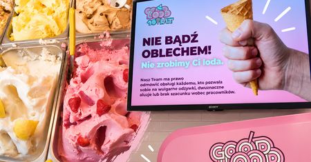 Mają dość "oblechów". Akcja popularnej lodziarni
