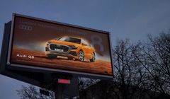 Kampania Audi odwzorowuje działania świateł auta na nośnikach zewnętrznych