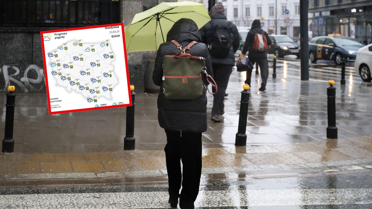 Pogoda w niedzielę może nie zachwycić