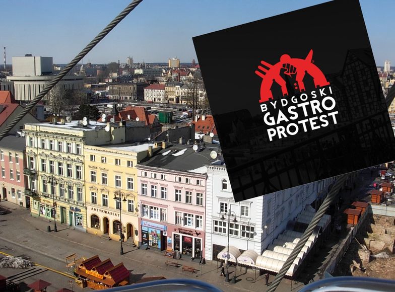 Bydgoski "gastro protest". Branża apeluje o większe wsparcie