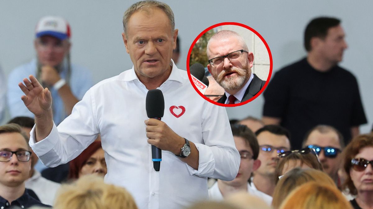 Tusk komentuje poparcie dla Brauna