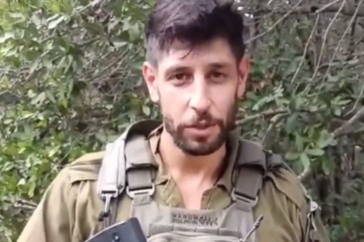 Idan Amedi joined the military after Hamas's attack on Israel.