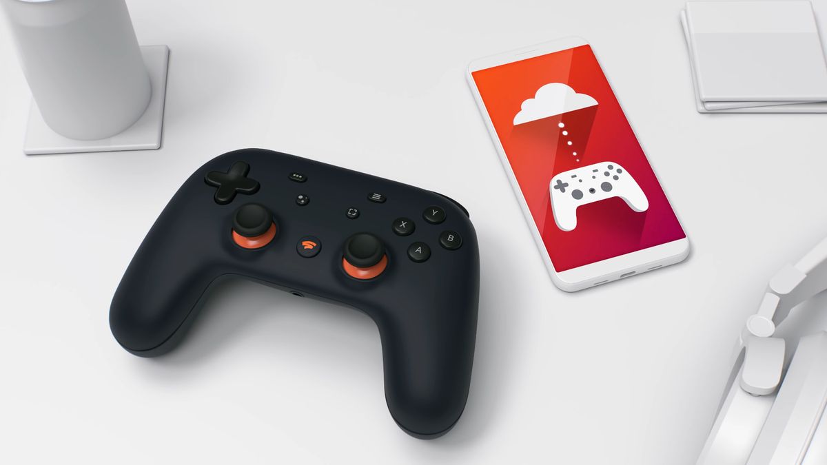 Google Stadia z testami na innych androidowych urządzeniach. Nawet czytniku e-booków (fot. Stadia @ YouTube)