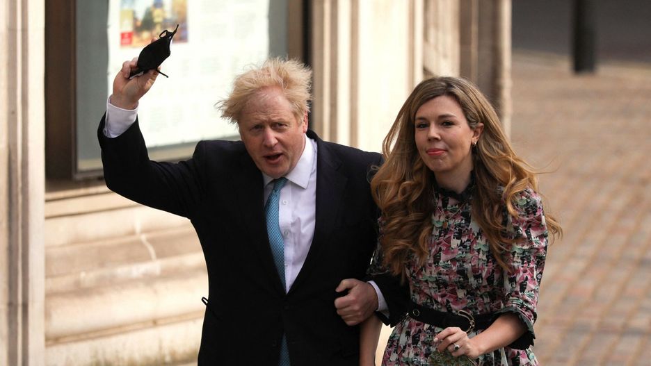 Boris Johnson i Carrie Symonds po sekretnej uroczystości (zdj. ilustracyjne)