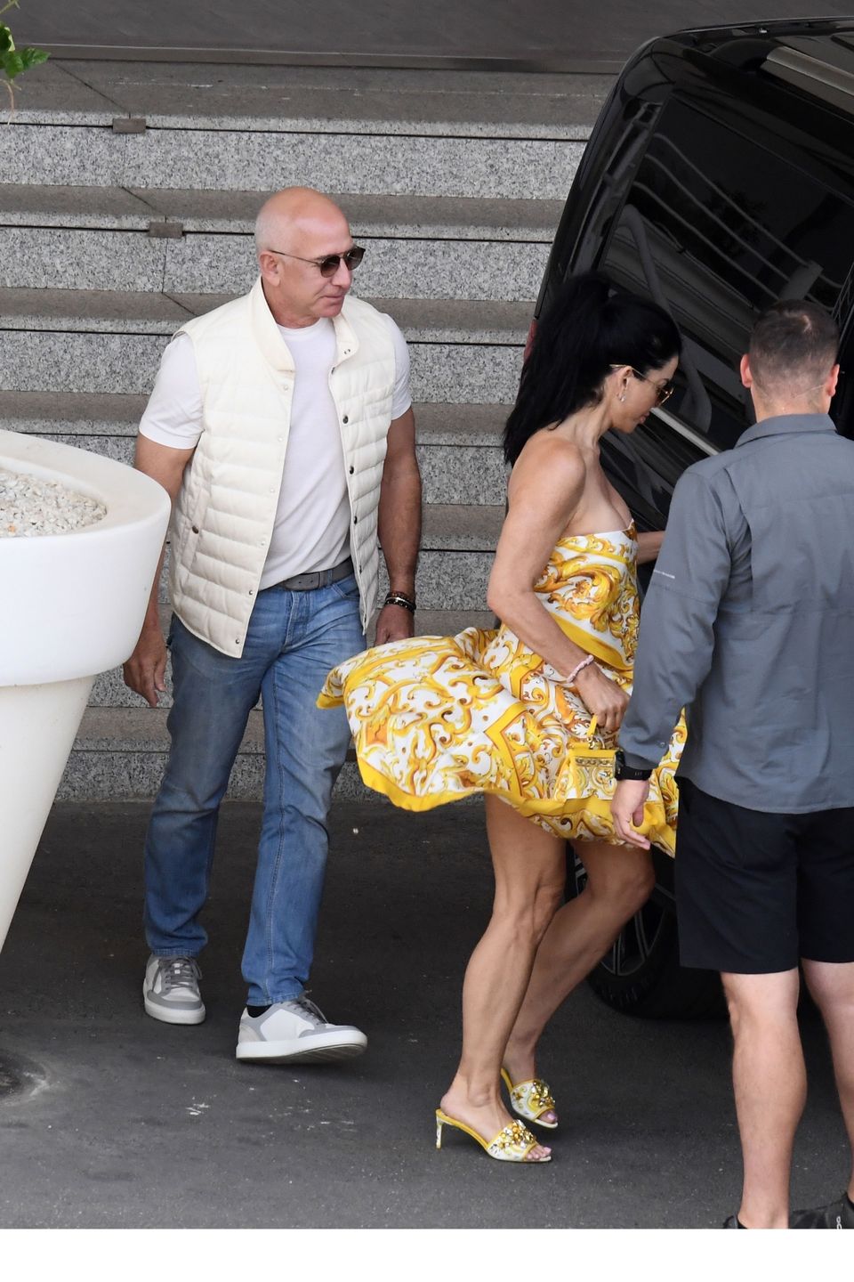 Jeff Bezos i Lauren Sanchez