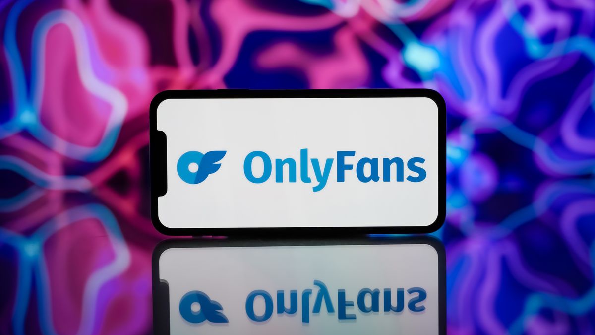 In this photo illustration, the OnlyFans logo is seenINDIA - 2024/04/27: In this photo illustration, the OnlyFans logo is seen displayed on a mobile phone screen. (Photo Illustration by Idrees Abbas/SOPA Images/LightRocket via Getty Images)SOPA Imageslogos, brand, online, smartphone, cellphone, phone, device