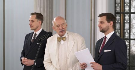 Janusz Korwin-Mikke o Hitlerze "Nie ma dowodów, że o tym wiedział"