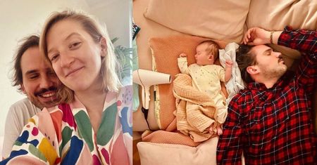 Pomysłowy Piotr Szeląg usypia małą Nenę suszarką: "Spokój mój. Spokój Twój" (FOTO)