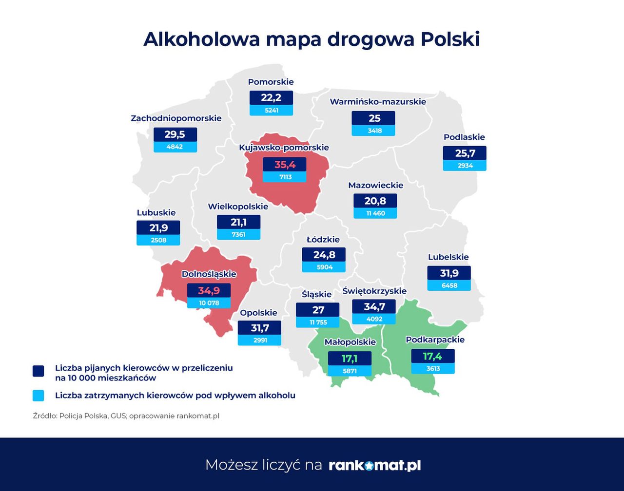 Alkoholowa Mapa Polski