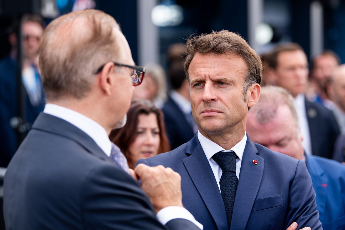 Prezydent Francji Emmanuele Macron