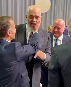 Zakpli z Trumpa przy Macronie. Sprawa "wojny Albanii z Azerbejdżanem"