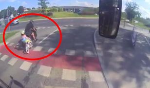 Olsztyn. Motocyklista skazany za potrącenie 6-latki na pasach