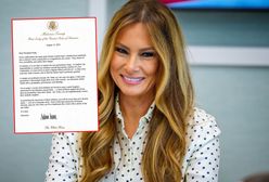 "Szanowny panie Putin". Media ujawniają treść listu Melanii Trump