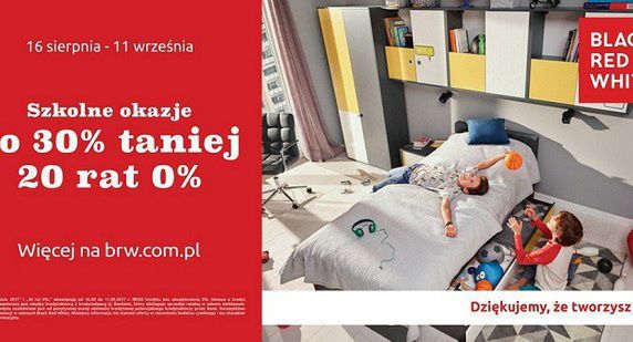 Black Red White promuje zniżki na meble młodzieżowe w kolejnej odsłonie akcji „Dziękujemy, że tworzysz Dom”