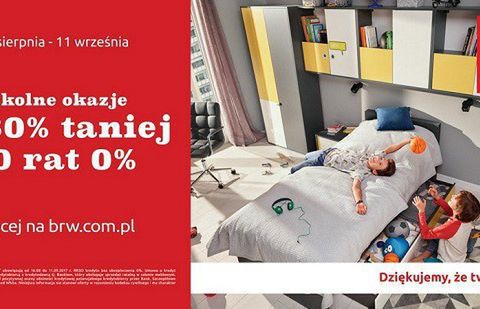 Black Red White promuje zniżki na meble młodzieżowe w kolejnej odsłonie akcji „Dziękujemy, że tworzysz Dom”