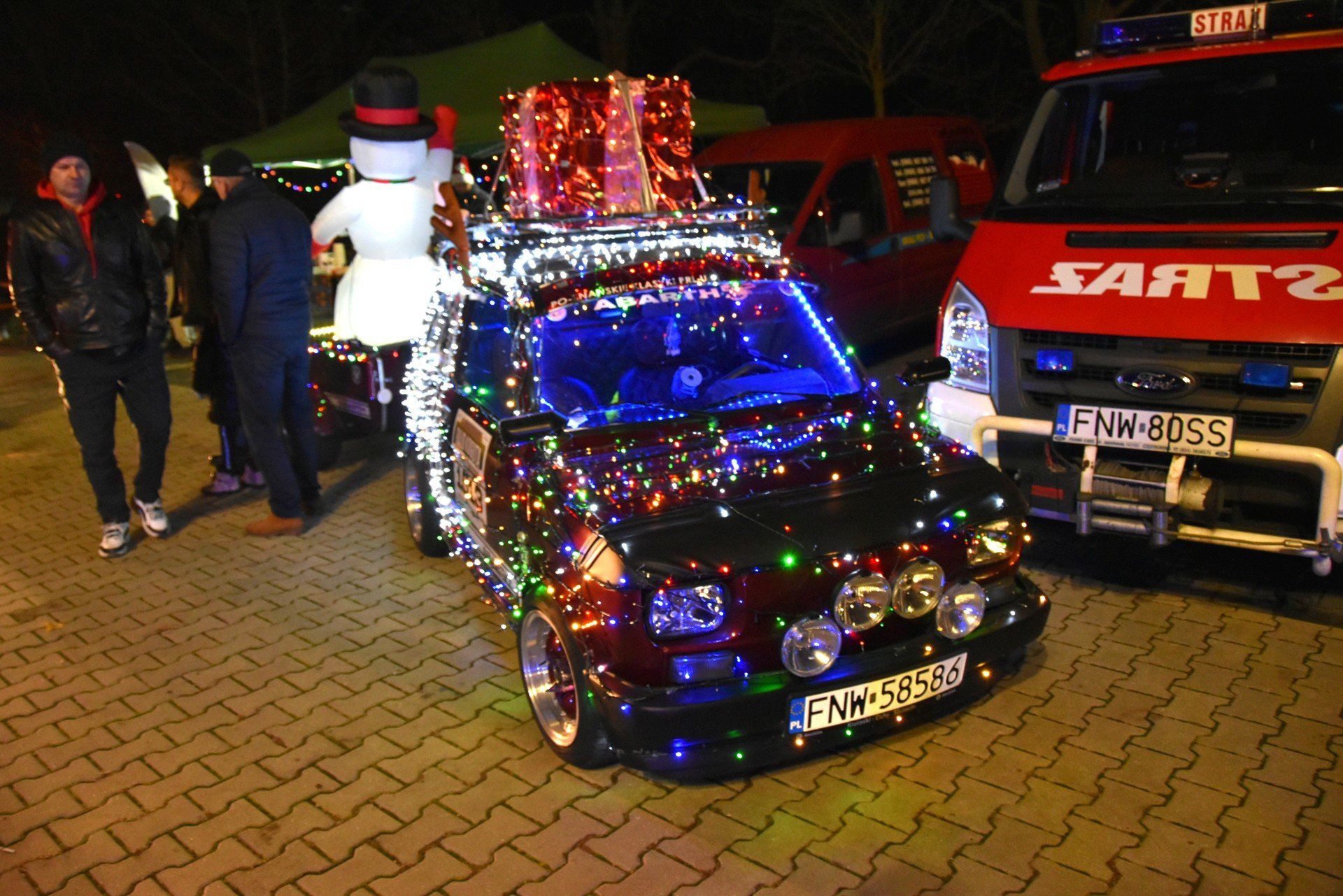 Świąteczny przejazd w Nowej Soli