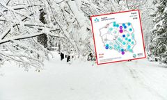 Mława polskim biegunem zimna. 51 cm śniegu, a będzie jeszcze więcej