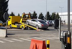 Podkarpackie. Pijany kierowca luksusowego bentleya z fałszywymi dokumentami